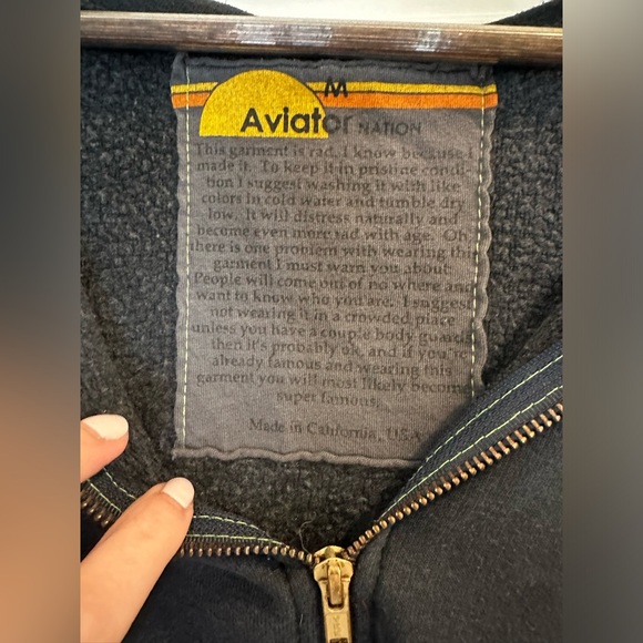 Aviator Nation Bolt hoodie - Picture 6 of 7